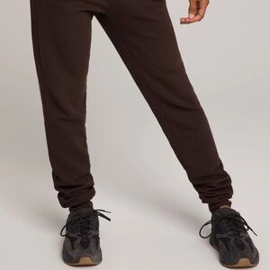 Good American Brown Sweatpant Joggers